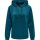 HUMMEL hmlCORE XK POLY SWEAT HOODIE WOMAN - BLUE CORAL - 3XL