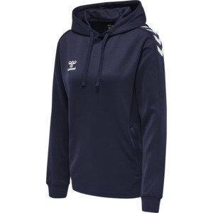HUMMEL hmlCORE XK POLY SWEAT HOODIE WOMAN - MARINE - 3XL
