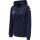 HUMMEL hmlCORE XK POLY SWEAT HOODIE WOMAN - MARINE - 3XL