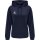 HUMMEL hmlCORE XK POLY SWEAT HOODIE WOMAN - MARINE - 3XL