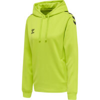 HUMMEL hmlCORE XK POLY SWEAT HOODIE WOMAN - LIME POPSICLE - 3XL
