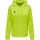HUMMEL hmlCORE XK POLY SWEAT HOODIE WOMAN - LIME POPSICLE - 3XL