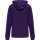 HUMMEL hmlCORE XK POLY SWEAT HOODIE WOMAN - ACAI - 3XL