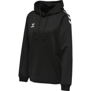 HUMMEL hmlCORE XK POLY SWEAT HOODIE WOMAN - BLACK - 3XL