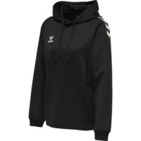 HUMMEL hmlCORE XK POLY SWEAT HOODIE WOMAN - BLACK - 3XL