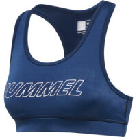HUMMEL hmlTE TOLA SPORTS BRA - INSIGNIA BLUE - XL