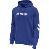 HUMMEL hmlLEGACY LOGO HOODIE - MAZARINE BLUE - XS