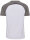 HUMMEL hmlLEAD 2.0 JERSEY S/S - WHITE/STEEL GRAY - L