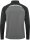 HUMMEL hmlLEAD 2.0 HALF ZIP - STEEL GRAY/ASPHALT - 3XL