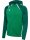 HUMMEL hmlLEAD 2.0 ZIP HOODIE - JELLY BEAN/EVERGREEN - 3XL
