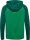 HUMMEL hmlLEAD 2.0 ZIP HOODIE - JELLY BEAN/EVERGREEN - L