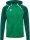 HUMMEL hmlLEAD 2.0 ZIP HOODIE - JELLY BEAN/EVERGREEN - M