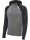 HUMMEL hmlLEAD 2.0 ZIP HOODIE - STEEL GRAY/ASPHALT - XL