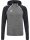 HUMMEL hmlLEAD 2.0 ZIP HOODIE - STEEL GRAY/ASPHALT - XL