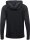 HUMMEL hmlLEAD 2.0 ZIP HOODIE - BLACK/ASPHALT - S