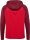 HUMMEL hmlLEAD 2.0 ZIP HOODIE - TRUE RED/MAROON - 3XL