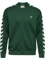 HUMMEL hmlARCHIVE REGULAR POLY ZIP JACKET - CHOCOLATE PLUM/CHOCOLATE PLUM - L