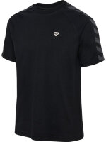 HUMMEL hmlARCHIVE LOOSE T-SHIRT S/S - BLACK/EBONY - 2XL