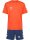 HUMMEL hmlLOGO SET KIDS - NASTURTIUM/DARK DENIM - 152