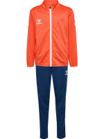 HUMMEL hmlLOGO SUIT KIDS - NASTURTIUM/DARK DENIM - 140
