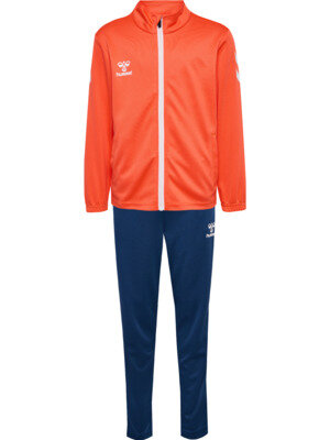 HUMMEL hmlLOGO SUIT KIDS - NASTURTIUM/DARK DENIM - 116