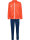 HUMMEL hmlLOGO SUIT KIDS - NASTURTIUM/DARK DENIM - 116