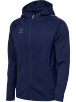 HUMMEL hmlCIMA 2.0 ZIP HOODIE - MARINE - L