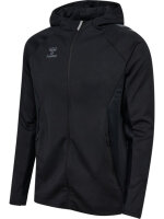 HUMMEL hmlCIMA 2.0 ZIP HOODIE - BLACK - L