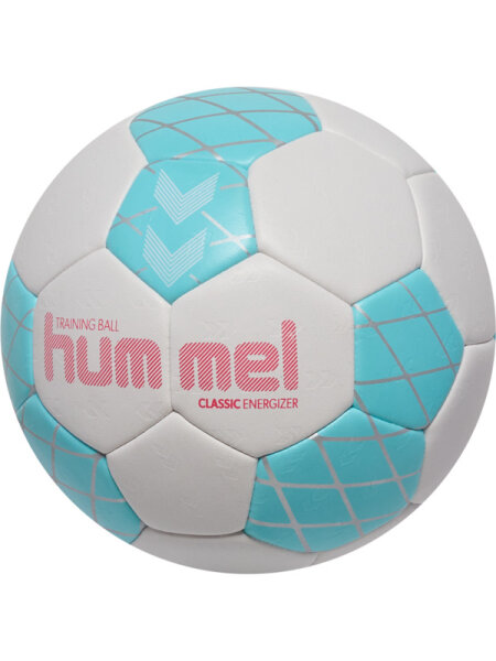 HUMMEL hmlCLASSIC ENERGIZER Handball OFF WHITE/LIGHT BLUE/SLVER 0