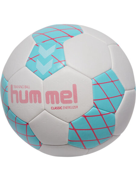HUMMEL hmlCLASSIC ENERGIZER Handball OFF WHITE/LIGHT BLUE/RED 3