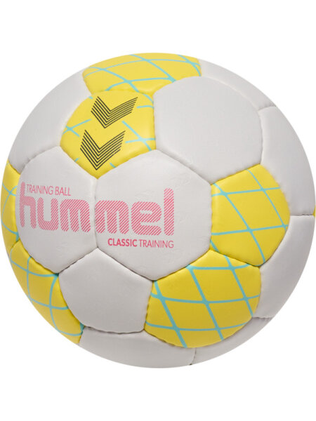 HUMMEL hmlCLASSIC TRAINING Handball OFF WHITE/YELLOW/LIGHT BLUE 1