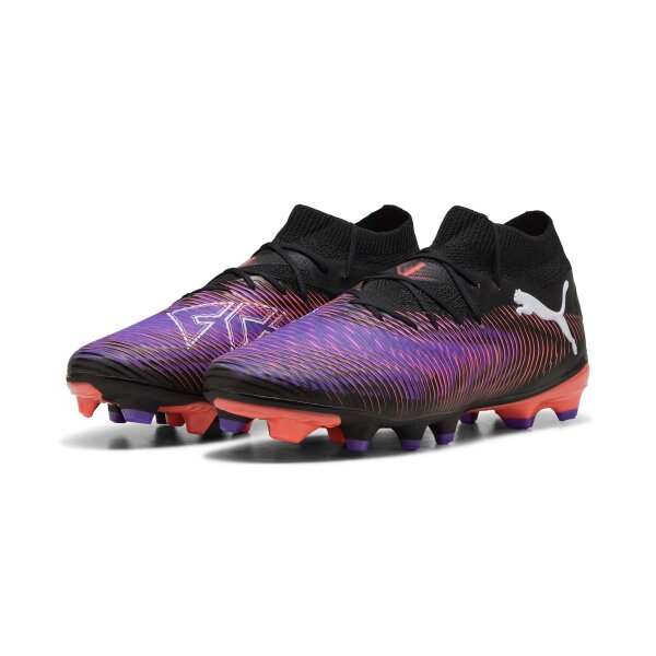 Puma Future 8 Pro FG/AG Fussballschuhe puma black-cool light gray-fluo green 41