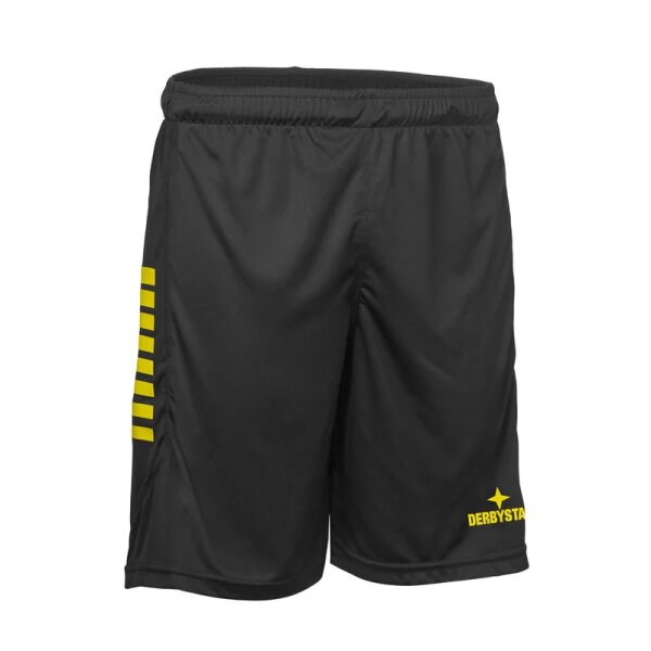 Derbystar Sporthose Primo v24 schwarz/gelb XXL