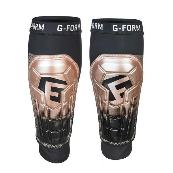 Derbystar SBS-G-FORM PRO-S VENTO Schienbeinschoner schwarz/rose/gold XL