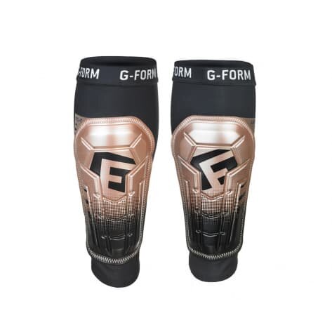 Derbystar Schienbeinschoner-G-FORM YOUTH VENTO schwarz/rose/gold L/XL