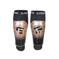 Derbystar Schienbeinschoner-G-FORM YOUTH VENTO schwarz/rose/gold L/XL