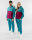 Jako Retroragende Jogginghose petrol 3XL