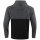 Jako Retroragender Hoodie aschgrau/schwarz XS