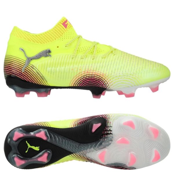 Puma Future 8 Ultimate FG Fussballschuhe Yellow Alert-puma black-sun struck 46