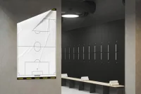 20er-Set Fußball-Taktikfolie, komplettes Spielfeld