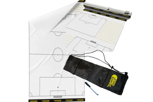 20er-Set Fußball-Taktikfolie mit Tasche