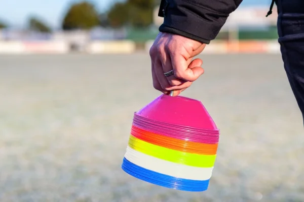 Lynxsport GmbH Mini-Markierungshütchen flexibel - 12cm ⌀ - 50er-Set