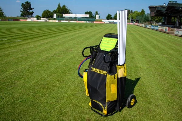 POWERCART® - der ultimative Gerätewagen - Fußball schwarz/gelb