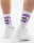 Jako Malle Sportsocken lang 2er Pack weiß/pink/lila/schwarz 43-46