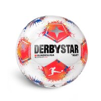 Derbystar Bundesliga Brillant Replica S-Light v25 Trainingsball weiß/rot/blau 3