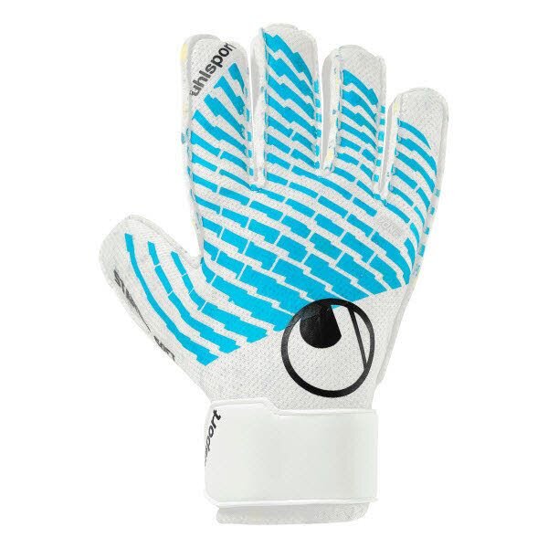 uhlsport FM Cybertec Starter Soft Torwarthandschuhe Kinder weiß/cyberblau/schwarz 8