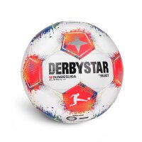 Derbystar Bundesliga Brillant Replica Light v25 Trainingsball weiß/blau/rot 3
