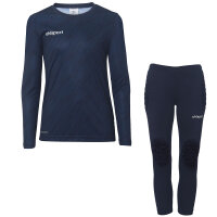 Progressive Goalkeeper Set langarm Kinder marine 140