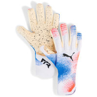 Puma Future Ultimate NC Torwarthandschuhe puma white-glowing red-ultra blue 7
