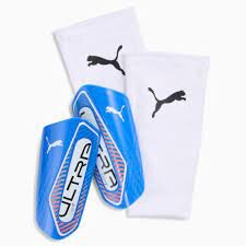 Puma Ultra Flex Sleeve Schienbeinschoner ultra blue-puma white-glowing red L